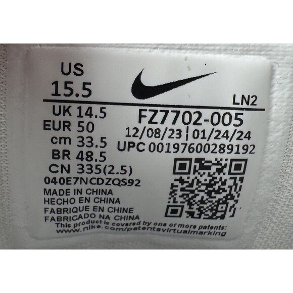 Nike Mens 15.5 Alpha Menace 4 Pro Mens American Football Cleats FZ7702-005 New main image 5
